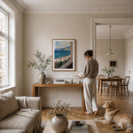 Cannes av Albert Edelfelt som väggkonst i inspirerande inredningsmiljö – bild 2