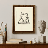 Boxing as a vintage illustration and poster from Historly – image 2