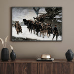 Bringing Home the Body of King Karl XII som konstposter från Historly – bild 2