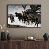 Bringing Home the Body of King Karl XII som konstposter från Historly – bild 2