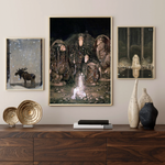 Älgskyttarna av John Bauer som konstposter från Historly – bild 5