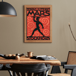 Tenngjuteriet Mars som vintageillustration och poster från Historly – bild 2