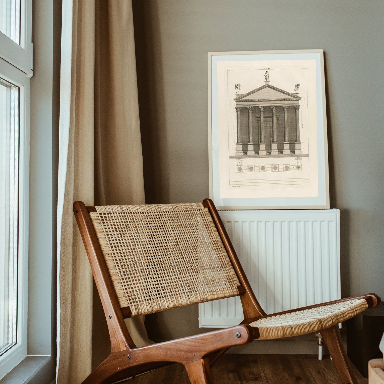 Palladio as a vintage illustration and poster from Historly – image 2