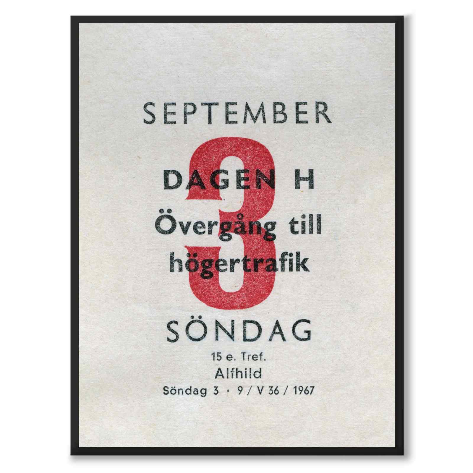 Dragen & Overgangen til højrekørsel 