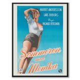 Summer with Monika as a vintage illustration and poster from Historly – full image without white border