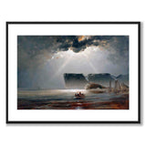 From North Cape som konstposter från Historly – med vit kant utan titel