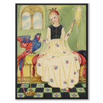 The Fairy Princess as a vintage illustration and poster from Historly – full image without white border