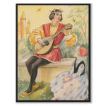 The Fairy-Tale Princess as a vintage illustration and poster from Historly – full image without white border