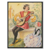 The Fairy-Tale Princess as a vintage illustration and poster from Historly – full image without white border