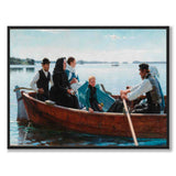 The Child's Funeral by Albert Edelfelt as an art poster from Historly – full image without white border