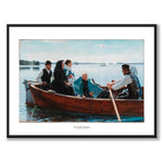 The Child's Funeral by Albert Edelfelt as an art poster from Historly – with white border and title