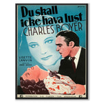 Thou Shalt Not Covet as a vintage illustration and poster from Historly – full image without white border