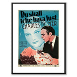 Thou Shalt Not Covet as a vintage illustration and poster from Historly – with white border without title