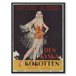 The Chaste Coquette as a vintage illustration and poster from Historly – full image without white border
