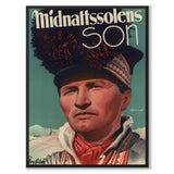 The Midnight Sun's Son as a vintage illustration and poster from Historly – full image without white border
