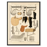 La Sellerie Camille No.24 as a vintage illustration and poster from Historly – full image without white border