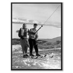 The Ski Lift in Björkliden as a historic photograph and poster from Historly – full image without white border