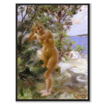 Efter Badet av Anders Zorn som poster från Historly – helbild utan vit kant