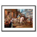 Gustav II Adolfs Avsked som konstposter från Historly – med vit kant utan titel