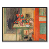 Lisbeth Läser av Carl Larsson som poster från Historly – helbild utan vit kant
