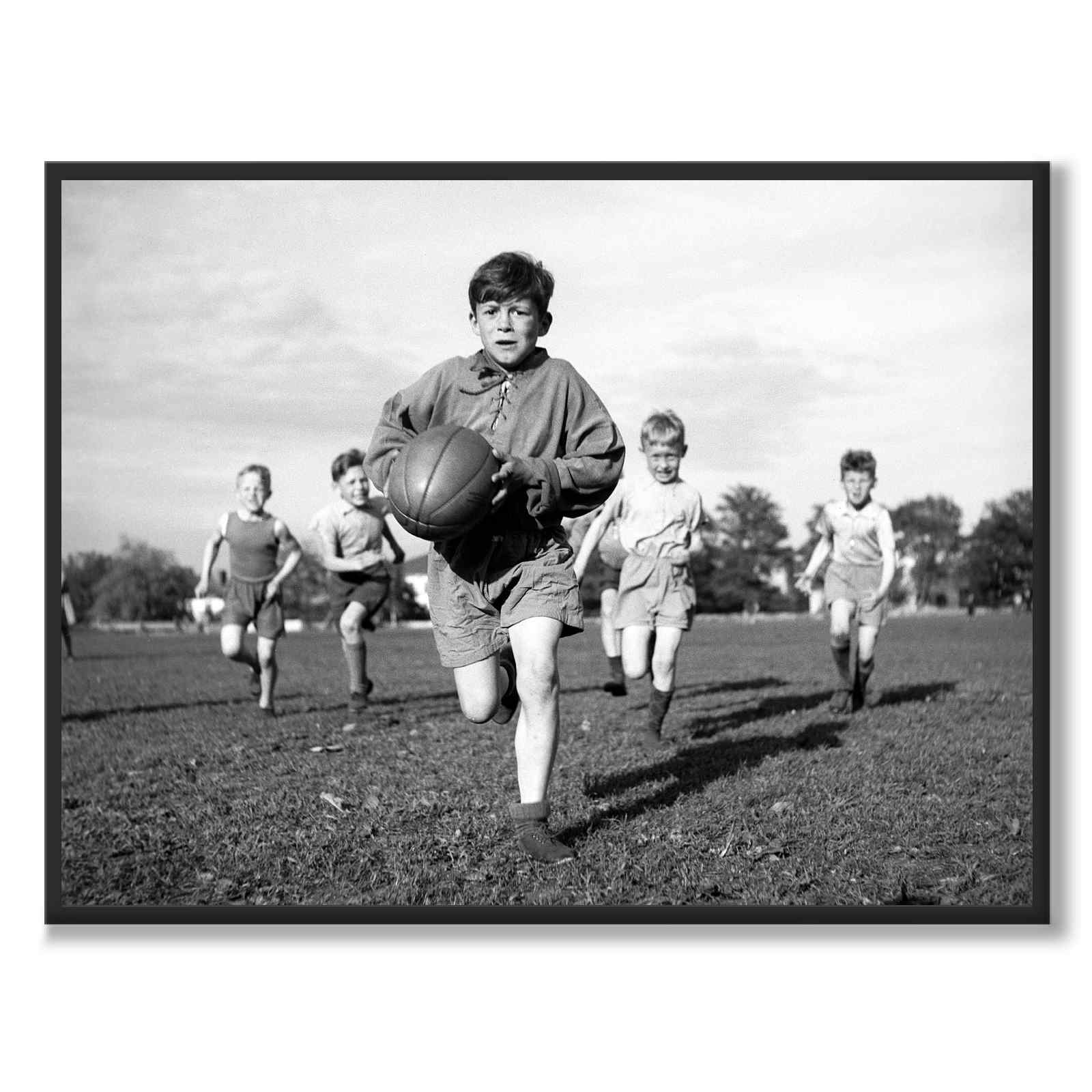 Rugby 1942 som historisk Stockholmsposter från Historly – helbild utan vit kant