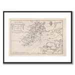 Pater Noster, Marstrand 1808 som historisk karta och poster från Historly – med vit kant utan titel