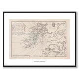 Pater Noster, Marstrand 1808 som historisk karta och poster från Historly – med vit kant och titel