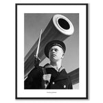 The Swedish Navy as a historic photograph and poster from Historly – with white border and title
