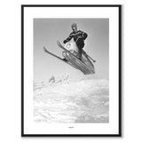Larven som historiskt fotografi och poster från Historly – med vit kant och titel