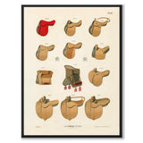 Camille som vintageillustration och poster från Historly – helbild utan vit kant