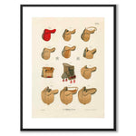 Camille som vintageillustration och poster från Historly – med vit kant utan titel