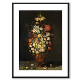 Still Life with a Vase of Flowers som konstposter från Historly – med vit kant utan titel