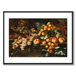 Still Life with Apples and Grapes som konstposter från Historly – med vit kant utan titel