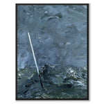 Stormy Sea. Buoy without Top Mark by August Strindberg as an art poster from Historly – full image without white border