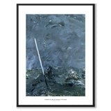 Stormy Sea. Buoy without Top Mark by August Strindberg as an art poster from Historly – with white border and title