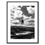 Geilo 1956 as a historic photograph and poster from Historly – with white border and without title