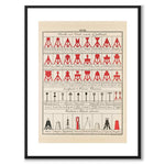 Nautical as a vintage illustration and poster from Historly – with white border without title