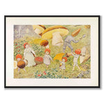Tomtebobarnen som poster med nordisk mytologi och folktro från Historly – helbild utan vit kant