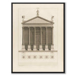 Palladio as a vintage illustration and poster from Historly – full image without white border