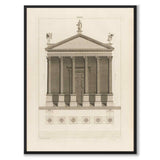 Palladio as a vintage illustration and poster from Historly – full image without white border