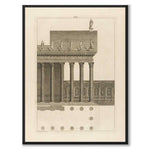 Palladio som vintageillustration och poster från Historly – helbild utan vit kant