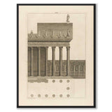 Palladio som vintageillustration och poster från Historly – helbild utan vit kant
