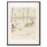 Olle’s Ski Journey as a poster with Norse mythology and folklore from Historly – full image without white border