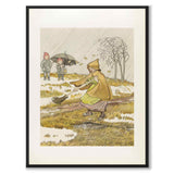 Olle's Ski Journey as a poster with Norse mythology and folklore from Historly – full image without white border