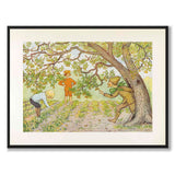 Lasse-liten i trädgården as a poster with Nordic mythology and folklore from Historly – full image without white border