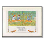 Putte's Adventures in Blueberry Forest as a poster for a children's room from Historly – full image without white border