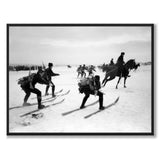 Snørekjøring as a historic photograph and poster from Historly – full image without white border