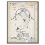 Saluting Device som vintageillustration och poster från Historly – helbild utan vit kant