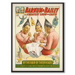 Barnum & Bailey as a vintage illustration and poster from Historly – full image without white border