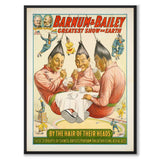 Barnum & Bailey as a vintage illustration and poster from Historly – full image without white border